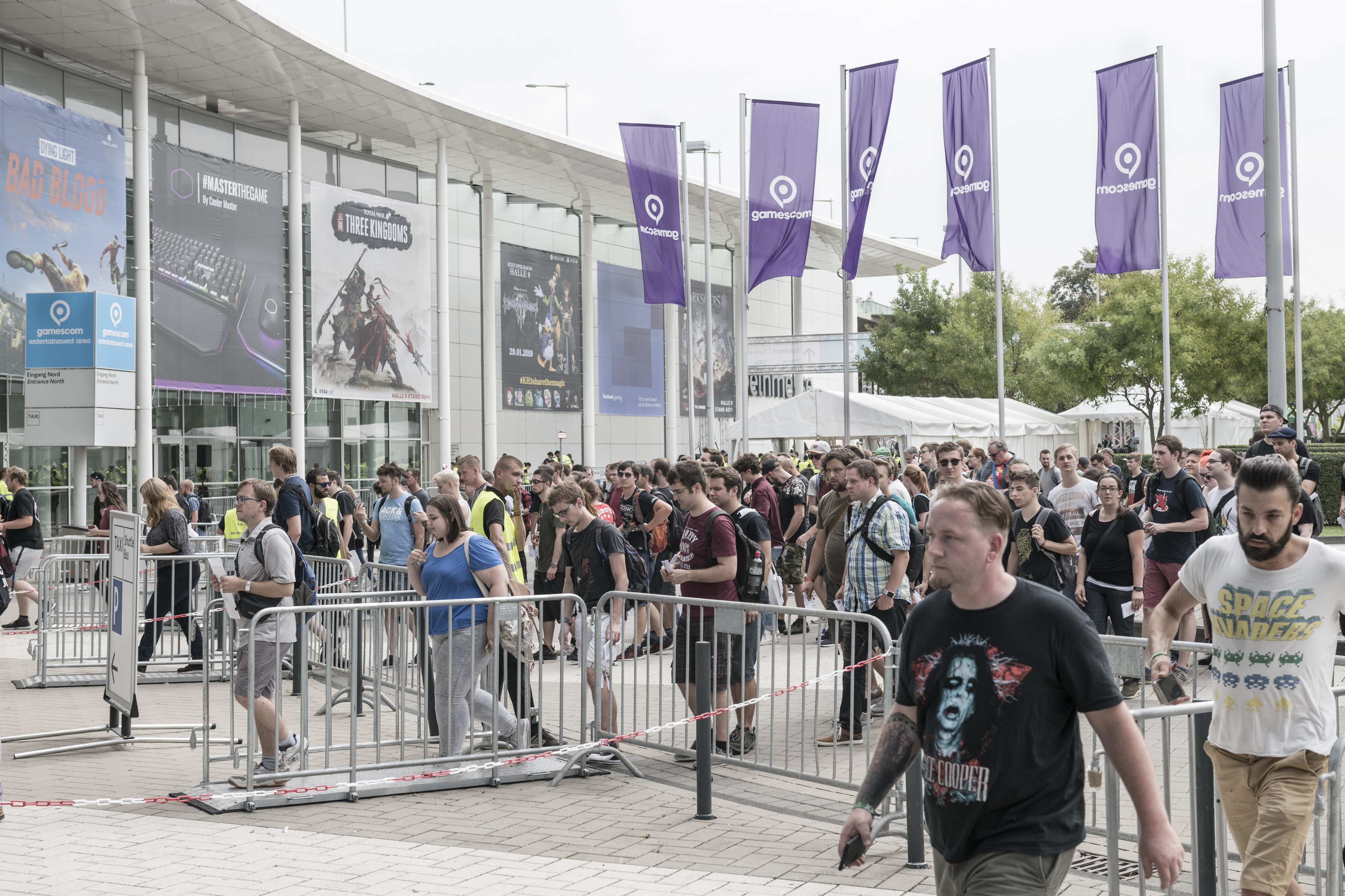Gamescom Einlass der Wildcard Gewinner, Eingang Nord